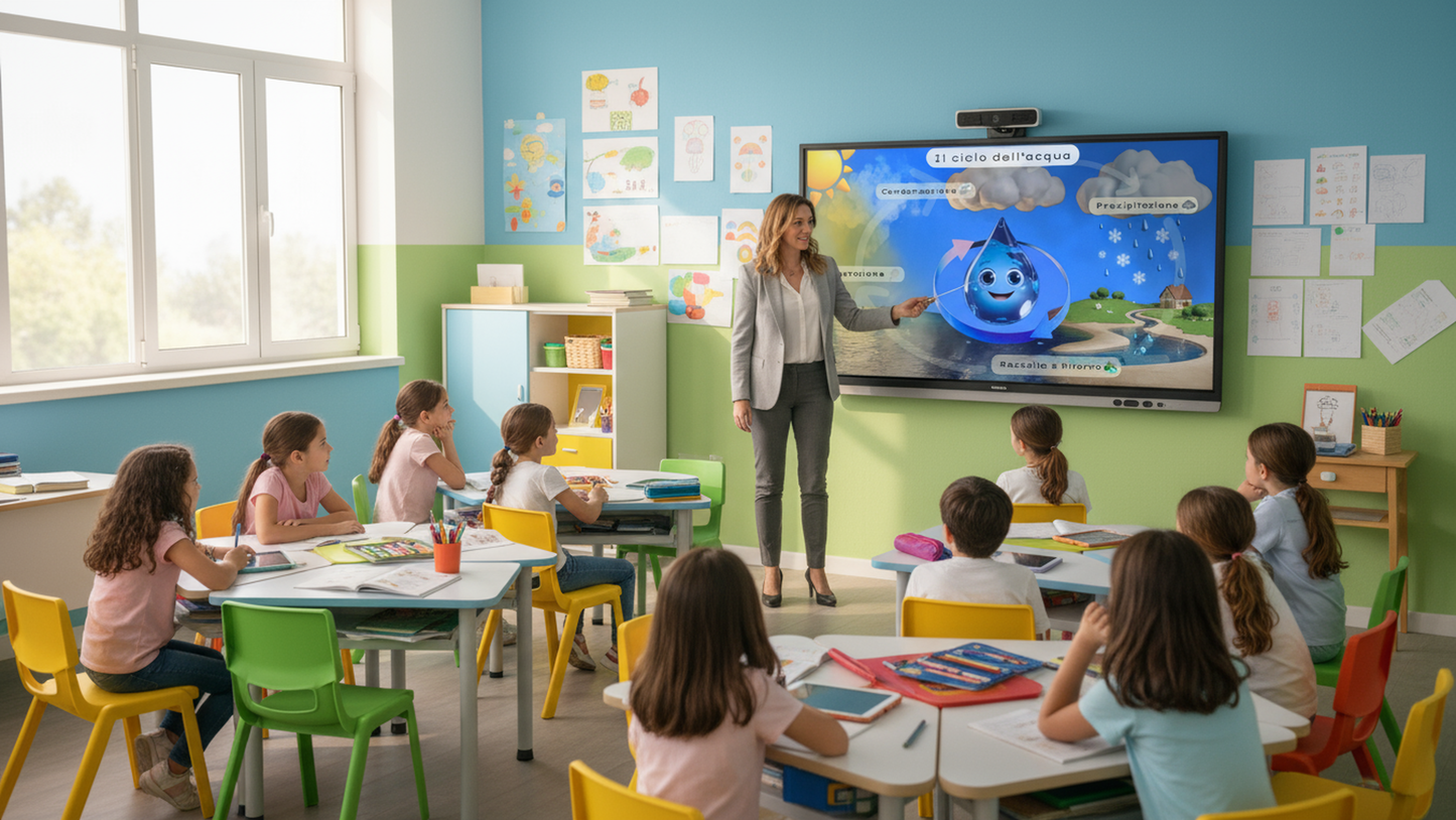 Mappa concettuale: Il ciclo dell’acqua