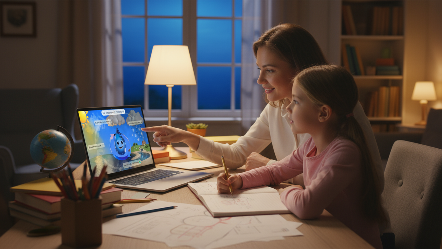 Mappa concettuale: Il ciclo dell’acqua